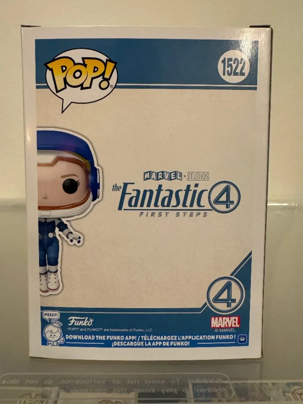 Funko Pop! Marvel Fantastic Four Invisible Woman Space Suit #1522 Exclusive
